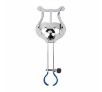 Qectial Brass Music Clip Marching Lyre Sheet Holder Instrument Clip Music Holder Wind Ensemble Accessory Solid Secure Music Placement suitable for halftime shows community concerts, Trumpet