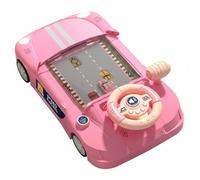 Qectial Children Game Driving Wheel Toy Simulator With Gear Change And Speed Settings Non Screen Design And 200 Level Quests Suitable for learning family time