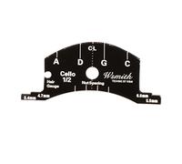 Qectial Complete Template for Repairing The Bridge And Fingerboard of A Violin -4, 1-2 Cello