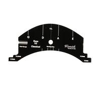 Qectial Complete Template for Repairing The Bridge And Fingerboard of A Violin -4, 1-2 Double Bass