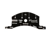 Qectial Complete Template for Repairing The Bridge And Fingerboard of A Violin -4, 4-4 Cello