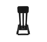 Qectial Drum Kick Drum Pedal Practice Board Training Stand With Rubber Cushion and Solid Metal Base for Quiet Single Strokes and Foot Control suitable for home apartment dorm room