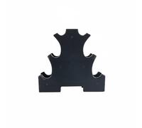 Qectial Dumbbell Rack Weight Stand Dumbbell Holder Dumbbell Tree Dumbbell Organizer With Polypropylene Body For Use And Balanced Support Suitable for small, Small 3-Layer
