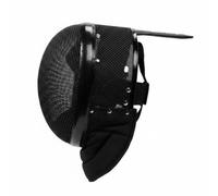 Qectial Fencing Training Instructor Face Guard Mesh Chin Protection Lightweight Metal Construction Suitable for Partner Training Demonstrations, 1600N Washable, S