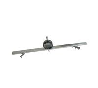 Qectial Neck Musical Tool Measures Curvature Calibration Metal Instrument Easy Repair Suitable for Music Studios A, 46cm