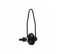 Qectial Outboard Engine Flusher with Muffs for Boat Motor Cooling System Flush Kit Nylon Stainless Steel Construction Suitable for Saltwater Removal Garden Hose Cleaning, Round Single Tube
