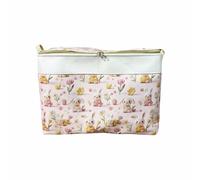 Qectial Storage Container Large Organizer Box Bin with Steel Frame Thick Water Resistant Dust Resistant Foldable Design with Smooth Double Zipper Suitable for, 3D Rabbit Pattern