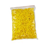 QED 301 Ear Plug Bulk Pack 500 Ear Plugs Yellow