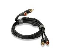 QED Connect 2 Male x Phono to 2 Male x Phono RCA Audio Cable (3.0)