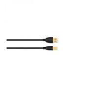 QED Connect USB A (M) to USB B (M) Cable (0.75m)
