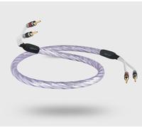 QED GENESIS SILVER SPIRAL Speaker Cable AIRLOC Forte Plugs SINGLE Terminated