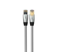 QED *NEW Performance Ethernet Cable - CAT6 FTP Network Cable - Shielded RJ45 Connectors - Hi-Res Audio Streaming (1.55, 1.50, Metres)