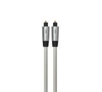 QED *NEW Performance Optical Cable - Toslink Digital Audio Cable - Low-Loss Optical Fibre - Supports Signals up to 24-bit / 192kHz (0.80, 0.75, Metres)