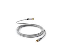 QED *NEW Performance Subwoofer Cable - Phono (Male) to Phono (Male) (3.05, 3.0, Metres)