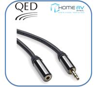 QED Performance Graphite 3.5mm Headphone Extension Cable 5m
