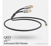 QED Performance Audio Jack To Phono Graphite Lead - 1.5M