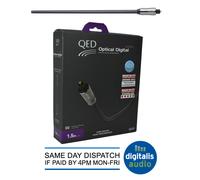 QED Performance Graphite Optical Digital Interconnect Toslink Cable 1.5m