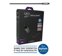 QED Performance Graphite Optical Cable 1.5 m