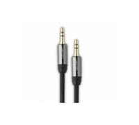 QED Performance Audio Cable J2J 3.5mm Jack-to-Jack Graphite 1.5m 24k Gold