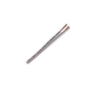 QED Performance Micro Slimline White Oxygen Free Copper (OFC) Speaker Cable for HiFi and Home Cinema Systems (10 metres)