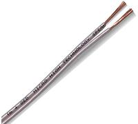 QED Performance Micro Slimline White Oxygen Free Copper (OFC) Speaker Cable for HiFi and Home Cinema Systems (10 metres)
