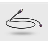 QED Profile eFLEX High Speed With Ethernet HDMI Cable - Black - 2.0m