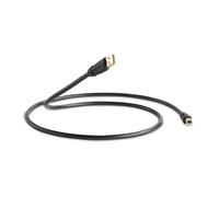 QED QE6904 Performance USB Cable A to B 5M Graphite
