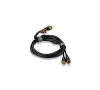 QED Connect 2ph-2ph 0.75m Analogue RCA - Interconnect, Black