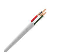 QED QX16/4 Flame Retardant PVC White Speaker Cable 100m Box