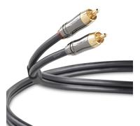 QED RCA Audio Cable - Performance Audio Graphite Interconnect - 60cm, 1m 3m
