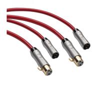 QED Reference XLR 40 Custom Made XLR Cable (Pair) 1m