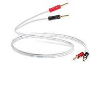 QED XT25 Speaker Cable Terminated Pair (4mm Bananas) 5.0m
