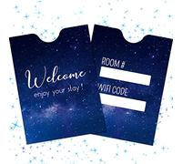 Qeeenar 2000 Pcs Envelopes Hotel Key Card Holder Sleeves Credit Sleeve Gift Holders Hotel Key Card Packet Keycard Envelope Sleeve for Business Office 2.4 x 3.5 Inch(Bright)