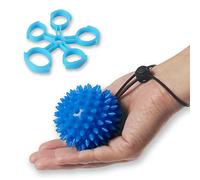 QeeHeng Hand Strengthener Ball,Exerciser Finger Grip Strengthener Strength Trainer Gripper Set,Finger Ball for Hand Therapy,Arthritis and Carpal Tunnel Syndrome (10LB Deep Blue)