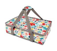 QEES Insulated Casserole Carriers for Hot or Cold Food,Casserole Dish Bag Carrying Case,Food Carrier Warmer Container Bag For Travel Picnic.Pioneer Woman Kitchen Stuff.Fits 9"x13" Baking Dish