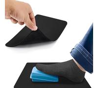 QEES Sewing Machine Foot Pedal Mat-No Slip,Waterproof Foot Pedal Pads Keeps Pedal in Place, for Quilters,Sewing Quilting Supplies,Sewing Machine and Sergers Accessories.Black 7'' X 10''