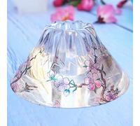 Qeesio 8.3 x 4cm Volcano Shape Mold AB Epoxy Resin Casting Pen Holder Mini Vase Aromatherapy Plaster Candle Holder Silicone Mold