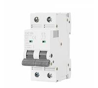 QEFHSVVZE GYM9-125 2Pole Mini Circuit Breaker DP MCB Ture Cureent of 80A 100A 125A AC MCB Width 35.6mm 400V 6KA(80A)