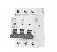 QEFHSVVZE GYM9-125 AC Type Miniauture Circuit Breaker 3Pole MCB 80A 100A 125A 3P Width 53.4mm 400V 6KA(25v)