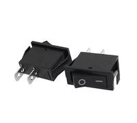 QEFHSVVZE Switch 2 Pcs 2 Pin SPST On-Off Panel Mount Mini Boat Rocer Switch 16A/250V 20A/125V AC