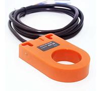 QEFHSVVZE Switch Orange 30mm Hole DC 6-36V 3 Wire NPN N/O HX-DGS-30N Inductive Ring Proximity Sensor Switch for Metal Screw Spring
