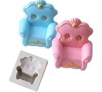 QELEG 3D Chairs Mold Silicone Fondant Mould Chocolate Sugarcraft Soap Pastry Tools Cake Decorating