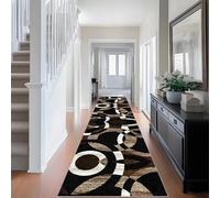 Qemgrste Carpet Runners Non Slip Hallway Runner Rug Kitchen Runner Rug Carpet Runners for Hallways Machine Washable Low Pile Runner Rugs Narrow Rugs Area Rug Runner Rug for Hallway 70 x 230 cm