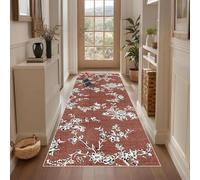 Qemgrste Hallway Runner Non-slip Extra Long Kitchen Mats Long Entryway Carpet Runner Rug Entrance Floor Doormat Washable Area Carpet Rug for Kitchen Bathroom Living Room Bedroom 70 x 280 cm