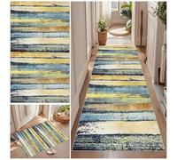 Qemgrste Runner Rug for Hallway Long Hall Carpet Runners Hall Runners Non Slip Washable Hall Runner Absorbent Door Runner Mats Kitchen Carpet Runner Rug for Entryway for Hallway Laundry 40 x 240 cm
