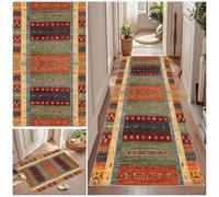 Qemgrste Runner Rug for Hallway Long Hall Carpet Runners Hall Runners Non Slip Washable Hall Runner Absorbent Door Runner Mats Kitchen Carpet Runner Rug for Entryway for Hallway Laundry 40 x 150 cm