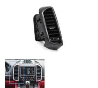 QEOQWQB 1PC Carbon Air Conditioner AC Vent Grille Outlet Complete Assembly For P//o//r/s/c/h/e C//a//y/e/n/n/e 7P5 2010-2017(Central Left)