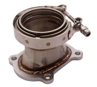 QEOQWQB CT26 Downpipe Turbocharger Flange 4 Bolt To 2.5" V