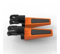 QEOQWQB For H//u//s//q//v//a//r//n//a S//v//a//r//t//p//i//l//e//n 125/200/250 Adjustable FootPegs Pedals Motorcycle Front Footrest(Tyle 1 Orange)