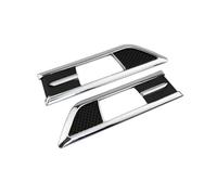 QEOQWQB for O//p//e/l C//o/r/s/a D 2009-2014 2Pcs Car Side Turn Cover Trim Sticker(Black)